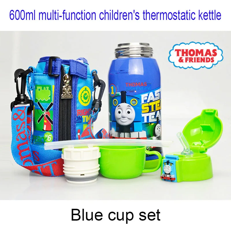 

Thomas Children's insulated cup 600ml Children's Kettle Multi-function Thermostat Cup Baby Portable Vacuum Kettle Teapot Cup
