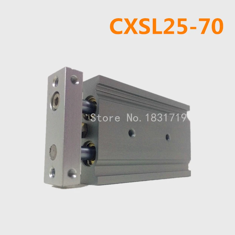 

CXSL25-70 Duplex double bar cylinder ball bearings Pneumatic components CXSL25X70