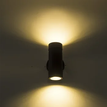 

Black led wall light up and down wall led lamp two side modern Sconces lighting 10W waterproof IP65 exterior wall light