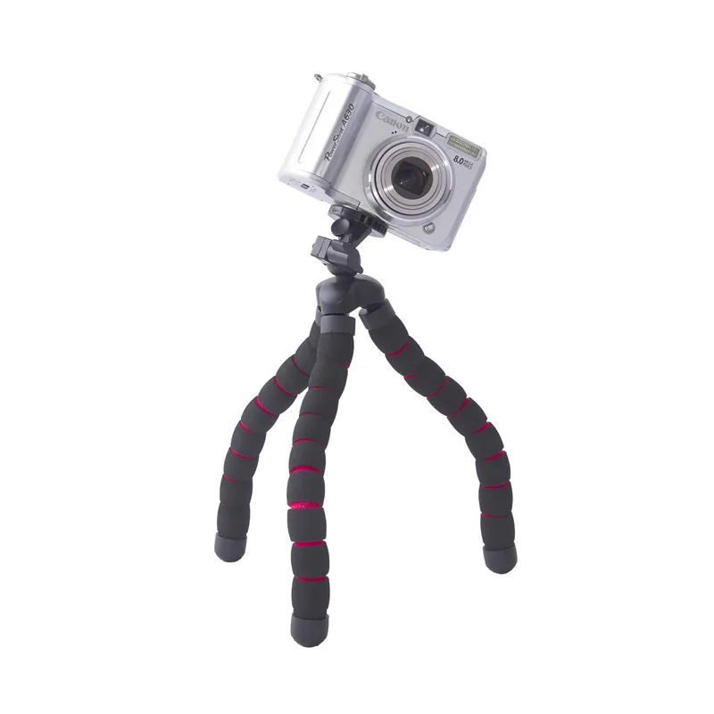  fosoto Octopus Tripods Stand Spider Flexible Mobile Mini Camera Tripod Gorillapod For Phone GoPro C