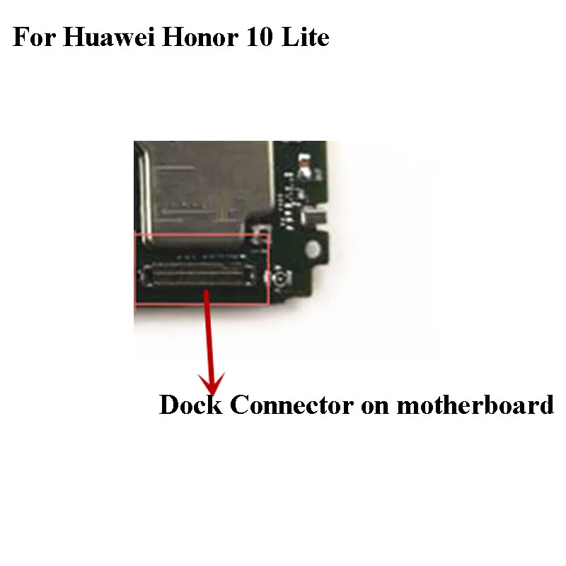 5 шт. разъем для док-станции Micro USB зарядки FPC материнской платы Huawei Honor 10 Lite lite logic on |