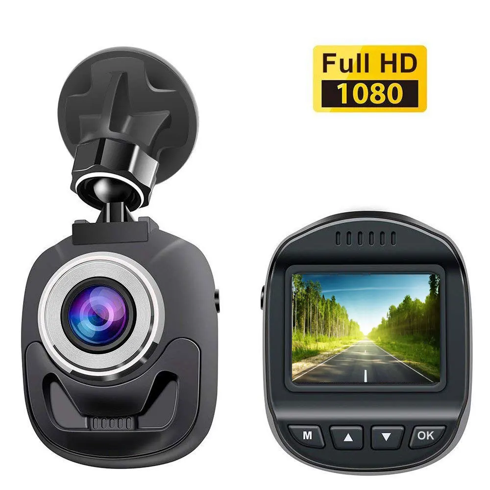 ACCFLY Mini 1,5 дюймов Автомобильный видеорегистратор, видеорегистратор, 1080P HD в приборной панели автомобиля Камера вождения видео рекордер WDR Cam