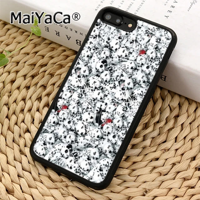 MaiYaCa 101 Polkadots Dalmatians Phone Case Cover For iPhone 11 12 13 Pro 5 6s 7 8 X XR XS max Samsung Galaxy S7 S8 S9 plus | Мобильные