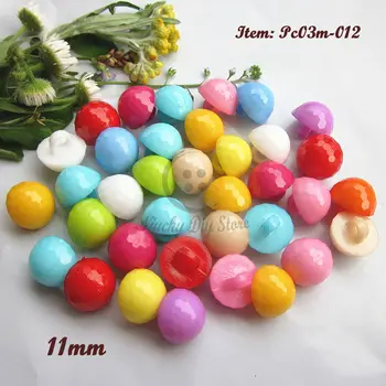 

250pcs multi-slice round candy color shirt buttons for children clothing scrapbooking sewing accessories wholesale