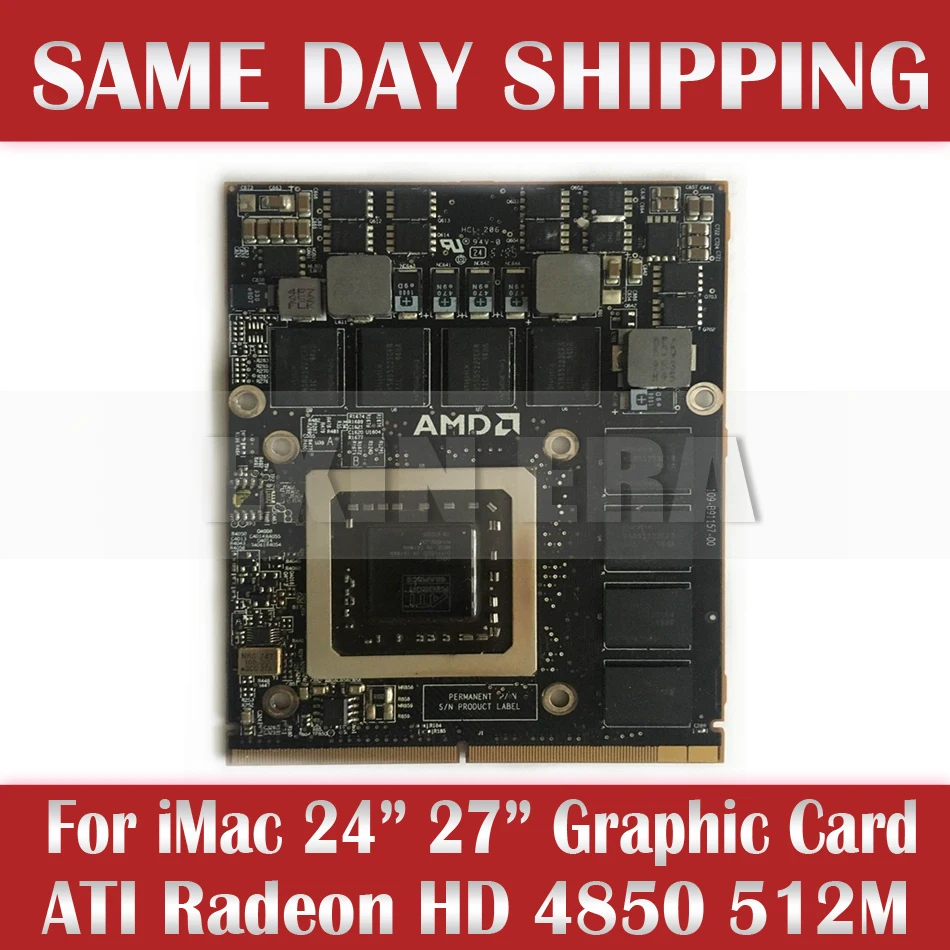 Original 661-5135 661-5315 For Apple Imac 24" A1225 & 27" A1312 Video Graphics  Card Ati Radeon Hd 4850 Hd4850 512m 2009 Year - Graphics Cards - AliExpress