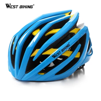 

WEST BIKING Cycling Men's Women Helmet EPS Two Layers MTB Mountain Absorb Sweat Insect Nets Comfort Safety Cycle Bicycle Helmet