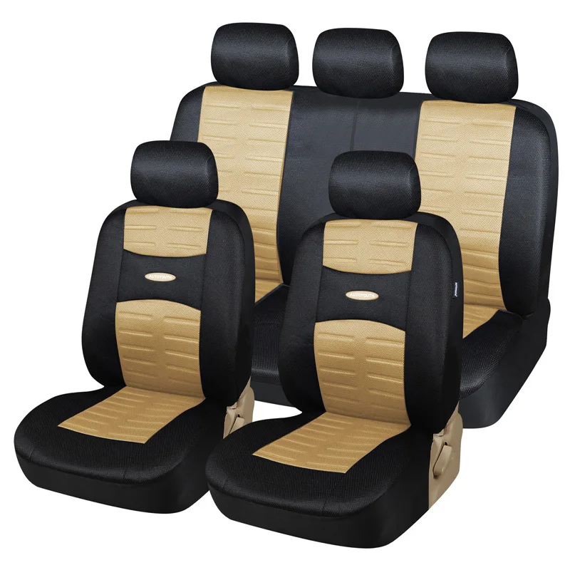 New Technolog 3D Air Mesh Fabric Car Seat Covers Universal Fit Cars SUV