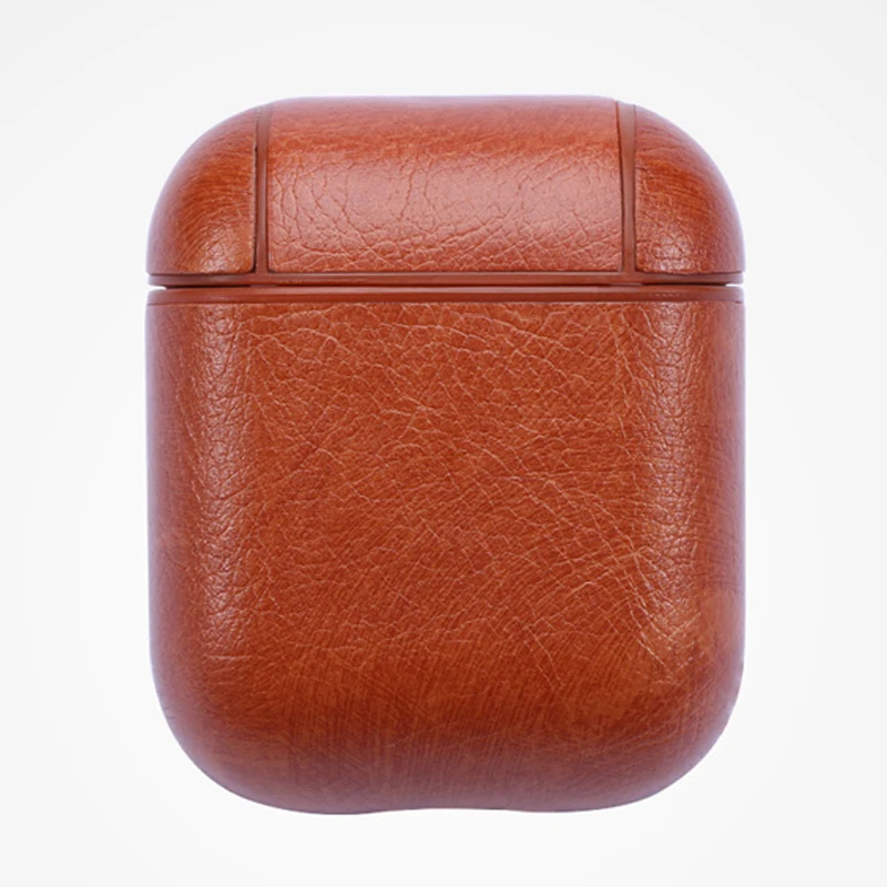 Упаковочные органайзеры коробка Bluetooth беспроводные наушники кожаный чехол для AirPods защитный чехол брендовая сумка для Apple Air pods