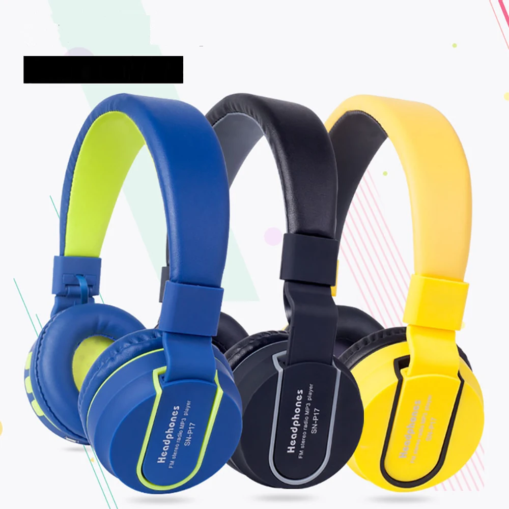 

SN-P17 Large Headphones Wireless Bluetooth Ear Headphones For Computer PC Gaming Headset With Noise Canceling