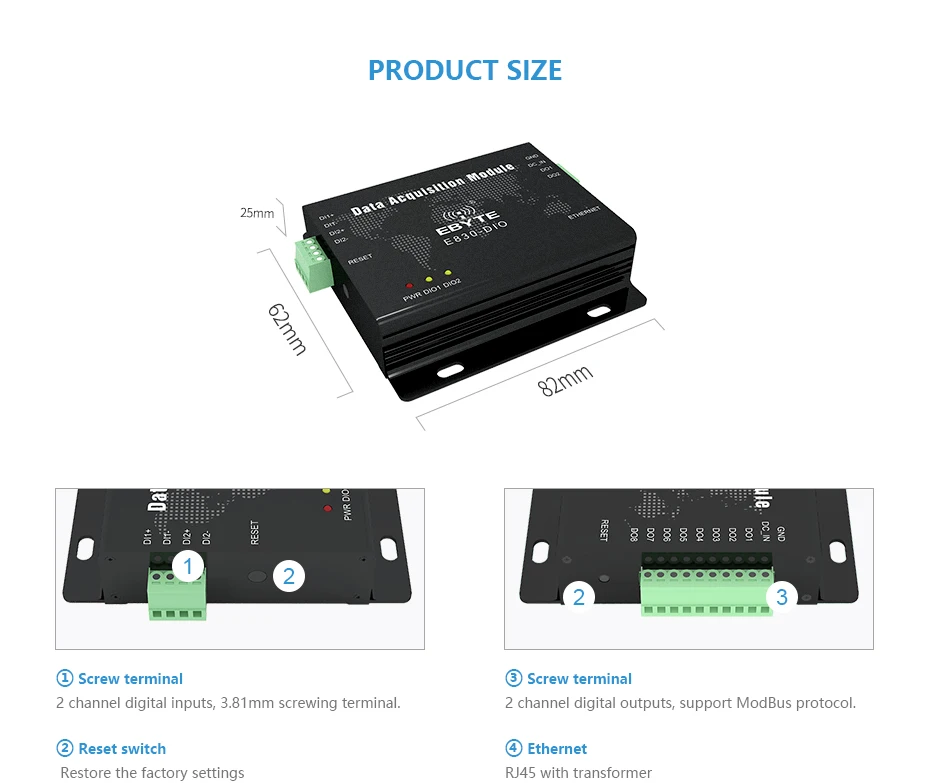 E830-DIO(ETH-2A)switch value Ethernet Modbus (4)