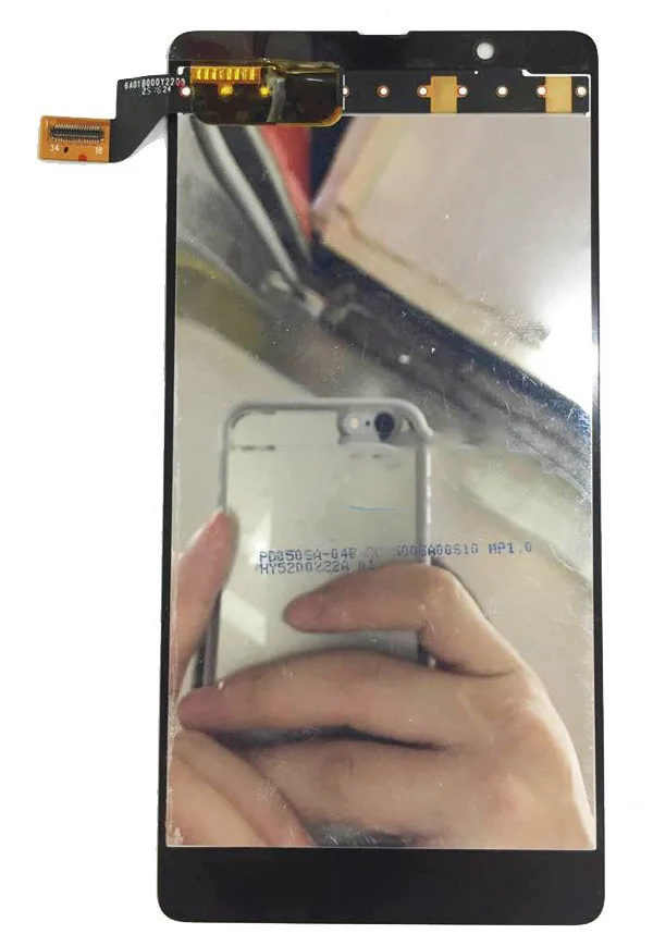 ЖК дисплей и дигитайзер сенсорного экрана для Nokia Lumia 540 N540 черного цвета с лентой 5