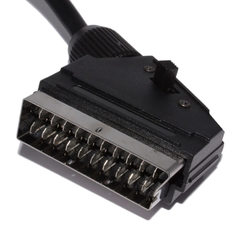 1 5 м Scart RCA тройной 3 x Phono кабель Композитное аудио и видео без свинца|Кабели HDMI| |