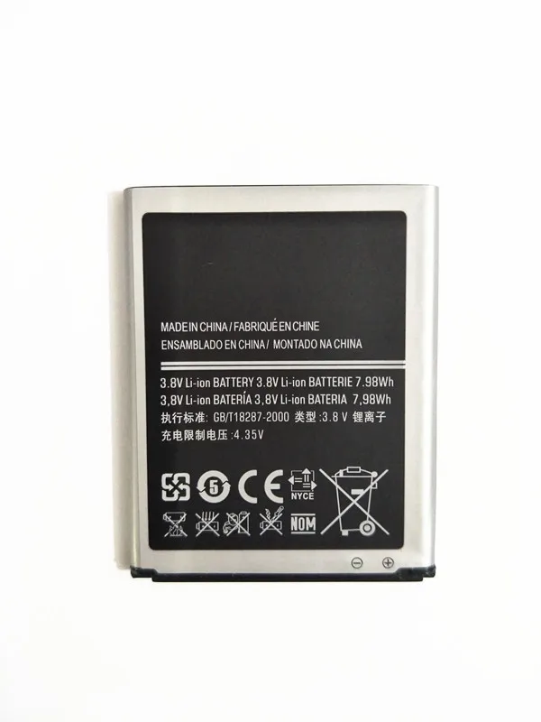 Новый Аккумулятор 2100 мАч для Samsung Galaxy S3 i9300 i9305 i747 i535 L710 T999 i879 i9128v i9082|Аккумуляторы
