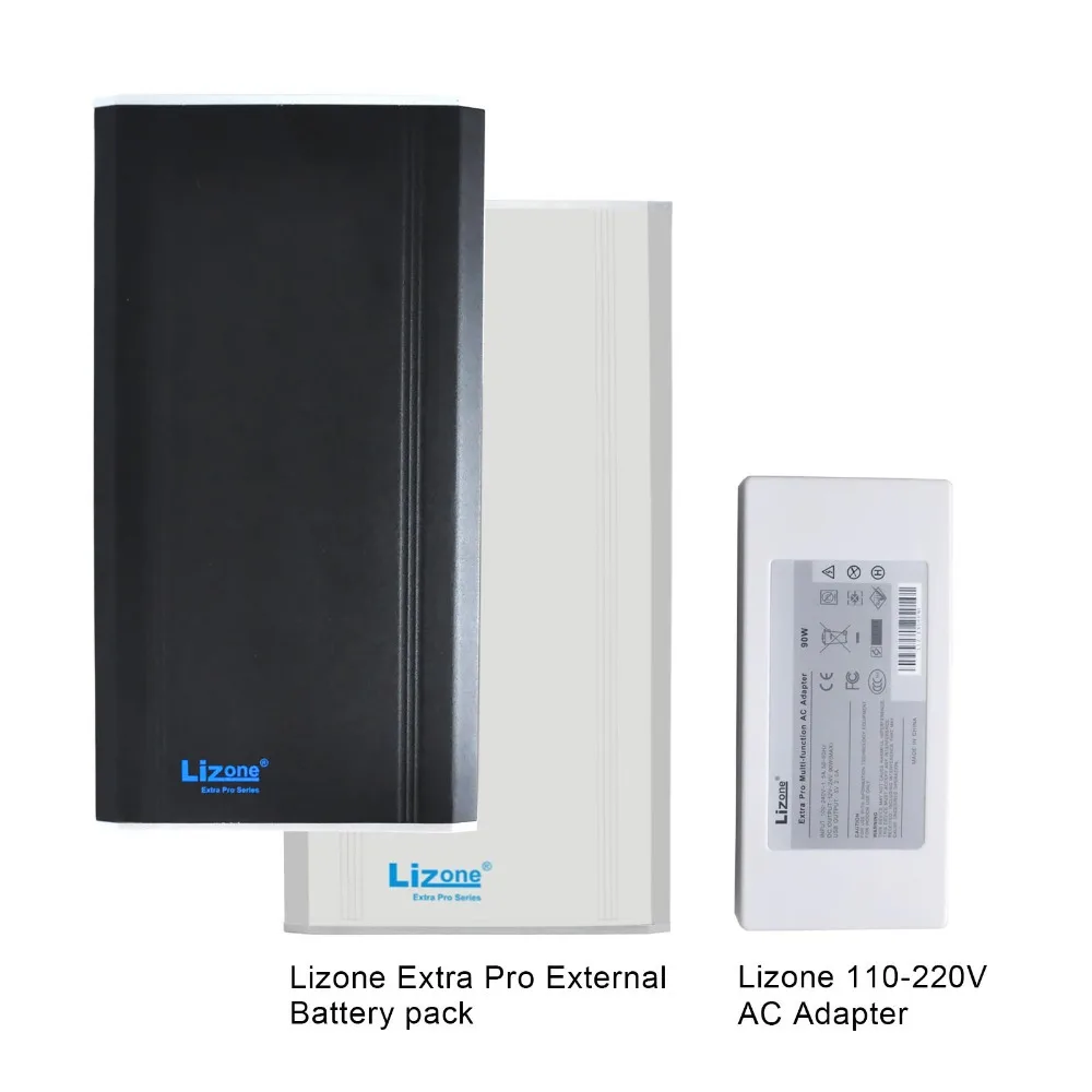 Lizone 40000mAh Portable External Battery Backup Charger Baby Power Bank for Apple Mac MacBook Air Pro PowerBook iBook | Компьютеры и