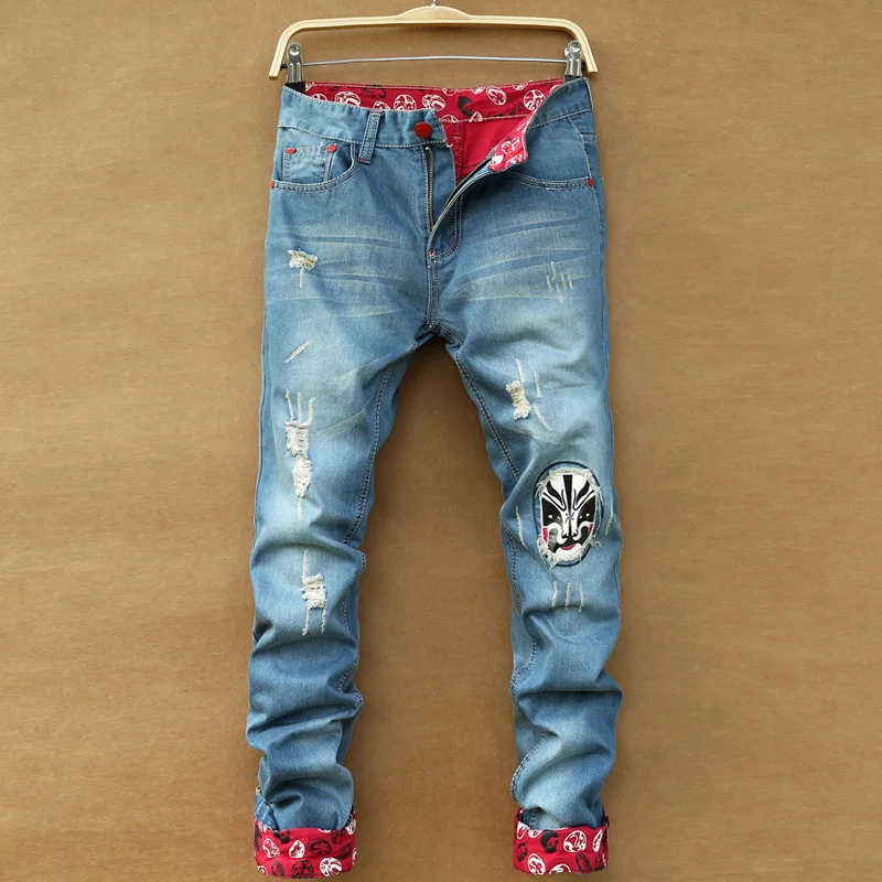 Ripped up jeans for men Skinny Jeans for Men Having a tight fit is important when you are looking for the right fit for skinny jeans. This collection of men’s skinny jeans will keep you happy for a long time.
