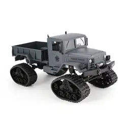 JJRC военный RC грузовик армейский FY001B 2,4 ГГц 1:16 4WD гусеница внедорожный пульт дистанционного управления альпинист гусеничный с передней