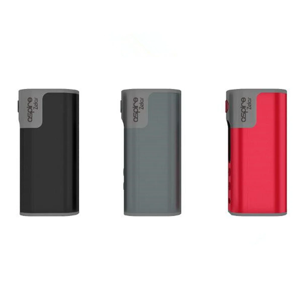Оригинальный Aspire Zelos 50 Вт TC коробка Mod vape с 2500 мАч батарея сигарета зарядное