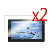 2x ясно Плёнки+ 2x ткани, розничная посылка ЖК-дисплей Экран протектор Защитная пленка гвардии для Amazon Kindle Fire HD 10 HD10