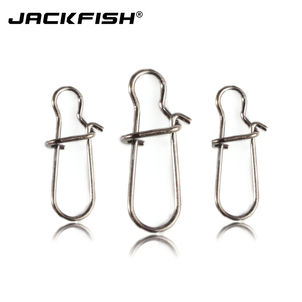 JACKFISH الصيد الاكسسوارات 100 قطعة/الوحدة #000-#4 الفولاذ المقاوم للصدأ المتداول برميل دوار السلامة Snap Rings الصلبة معالجة JACKFISH الصيد الاكسسوارات 100 قطعة/الوحدة #000-#4 الفولاذ المقاوم للصدأ المتداول برميل دوار السلامة Snap Rings الصلبة معالجة