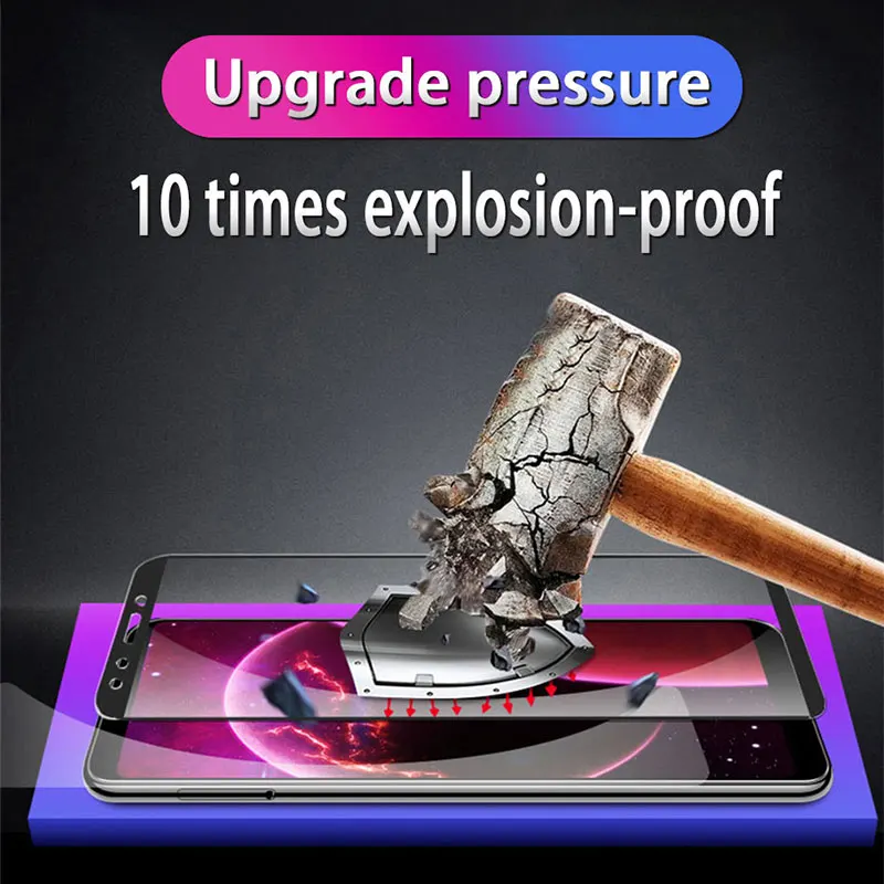 Защитное стекло 15D для Xiaomi Redmi 6A 5A 5 6 Pro Plus Защита экрана Note 4X полноразмерное