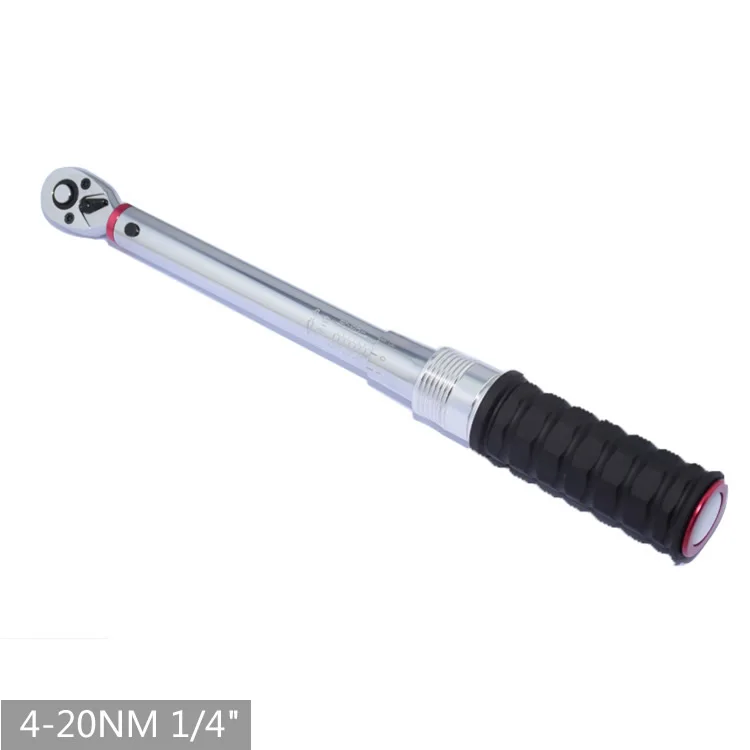 High precision torque wrenches 4 20NM 1/4 ratchet head industrial