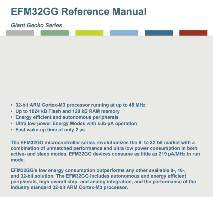 EFM32GG-STK3700 INFO