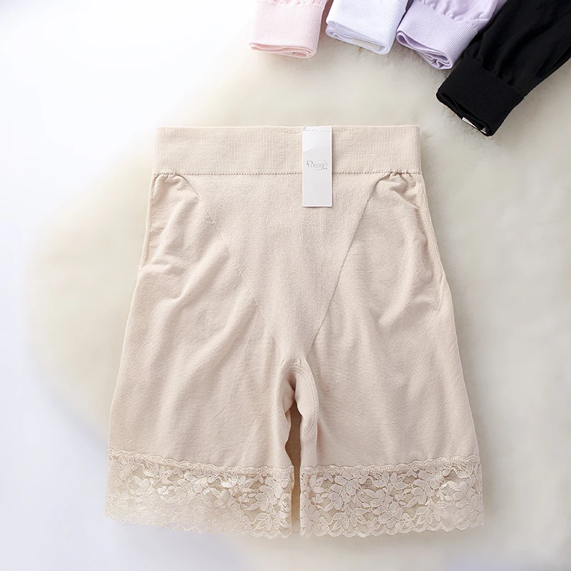 

women's basic safety pants shorts female trunk brief cotton panties