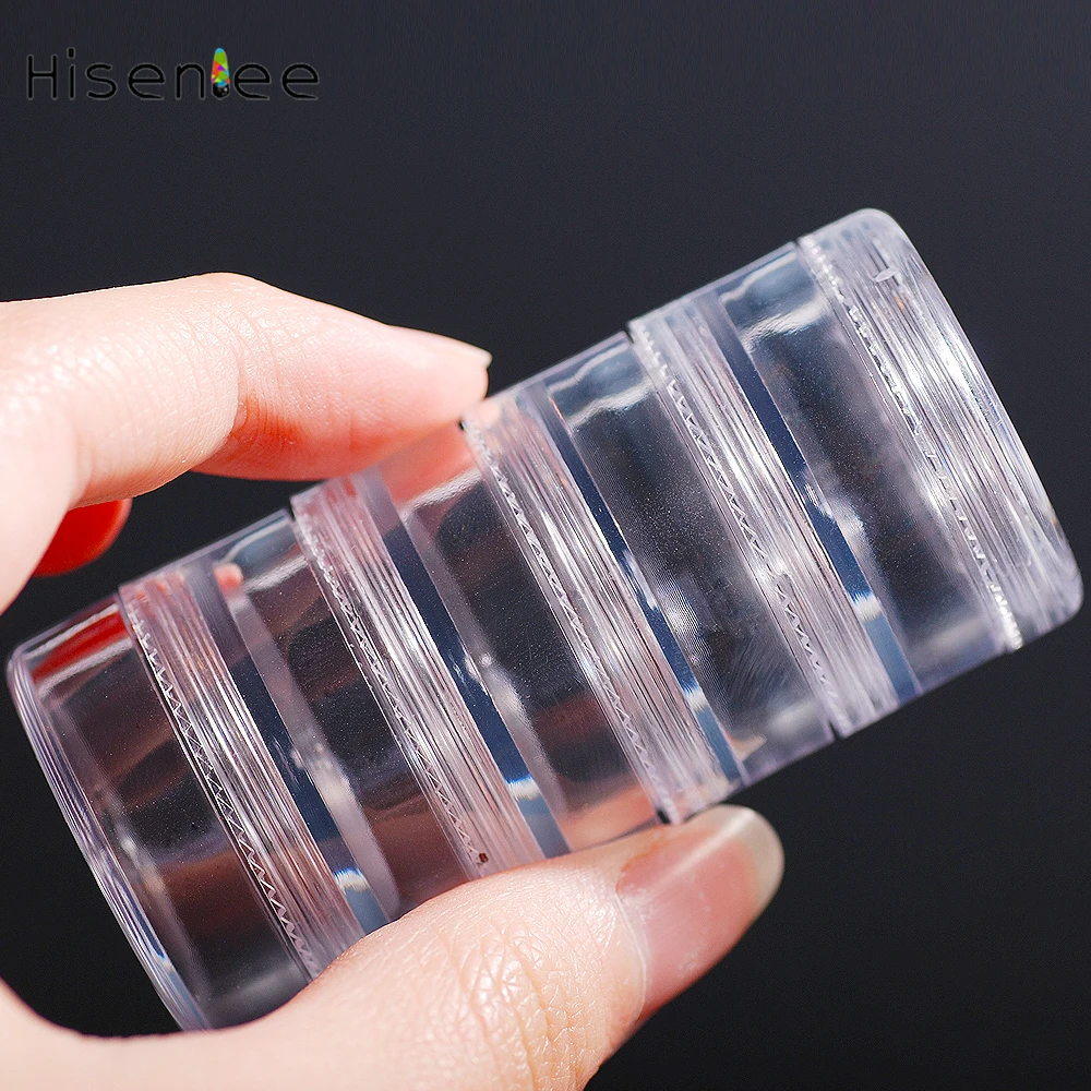 

Removable And Convenient Fashion Empty Storage Box DIY Nail Art Rhinestone Beads Small Jewelry Decorative Transparent Container