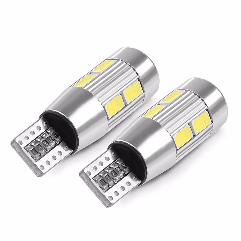 2 шт. автомобильный Стайлинг авто светодиодный 194 W5W Canbus 10 SMD 5630 Светодиодный светильник лампа без ошибок светодиодный светильник для парковки СВЕТОДИОДНЫЙ Автомобильный боковой светильник