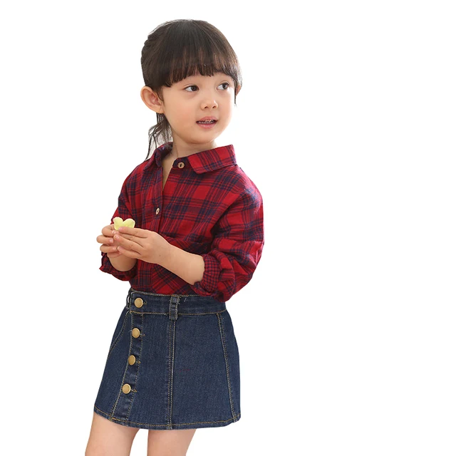 maong skirt for kids