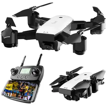 

SMRC S20 Foldable 6-axis FPV Drone RC Quadcopter With GPS 360 Flips Wide Angle Camera 1080P Altitude