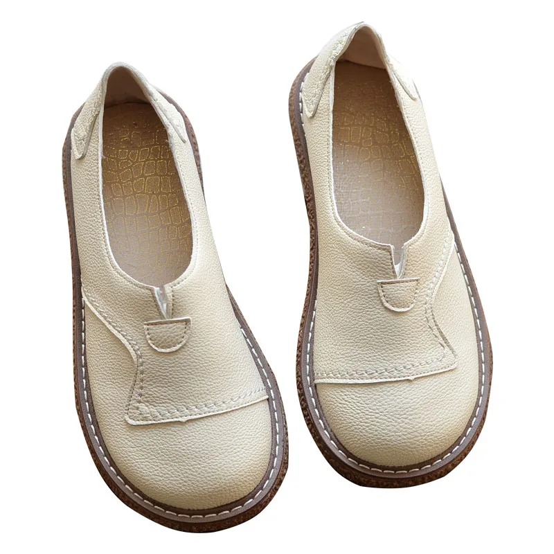 

Literary original Korean thick sole single shoes wild comfortable big head doll shoes Japanese retro casual shoes women shoes
