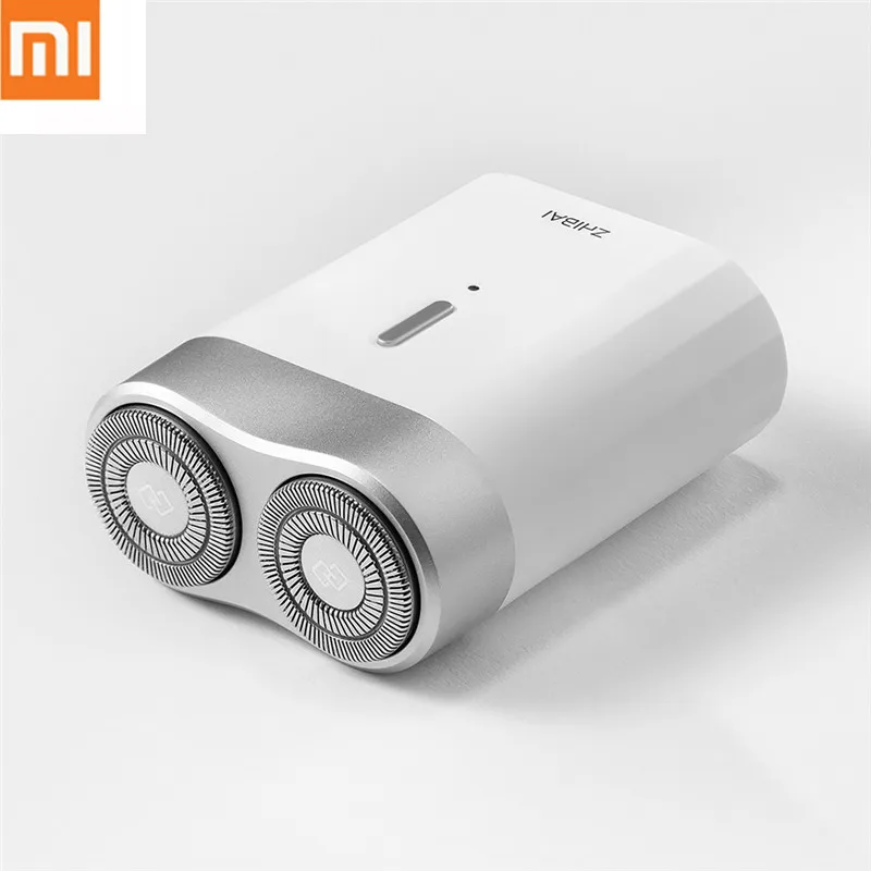 

ZHIBAI SL201 Mini Poratable Waterproof Electric Shaver Washable Wireless USB Charging Electric Razor Men Clipper Cleaner