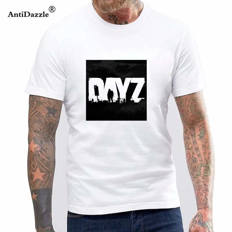 Antidazzle Мужская футболка с коротким рукавом Сказочная принтом игры DAYZ подарок на