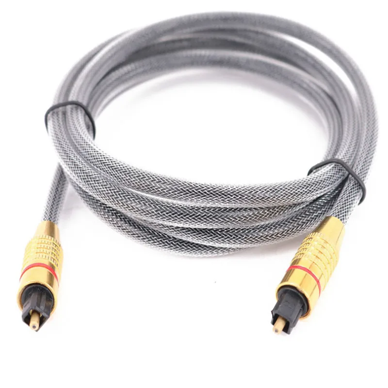 Цифровой оптический аудио кабель Toslink 1 м 3 SPDIF коаксиальный для усилителей Blu Ray