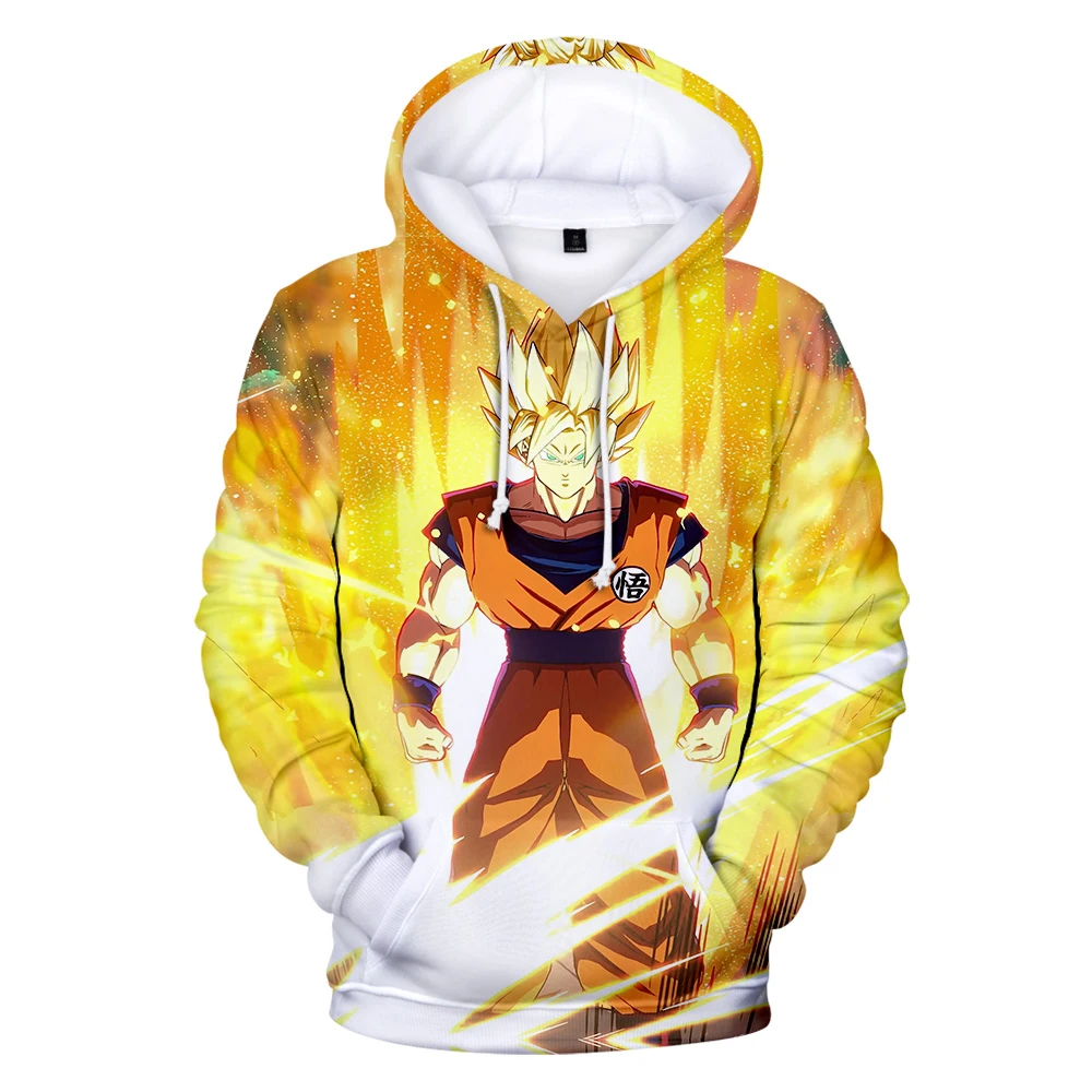 Hot Sale Dragon Ball Z 3D Hoodies Men/Women Harajuku Style Sweatshirt poleron Dragon Ball Anime Hoodie Pullover Streetwear