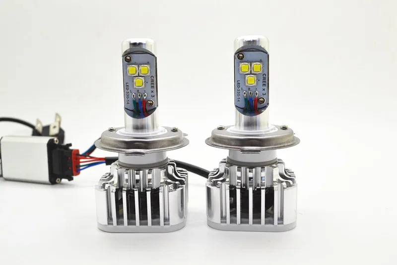 

UPGRADE!! 2017 Just Plug & Play Pair 60W 6000LM High LED White H7 H8 H9 H11 BULBS NEW Fog HEADLIGHT KIT NO NEED BALLASTS & RELAY