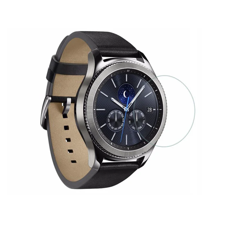 UVR 100 шт Для samsung Galaxy Watch 42 мм 46 мм защита экрана из закаленного стекла для samsung gear Classic S2 S3 Frontier LTE часы