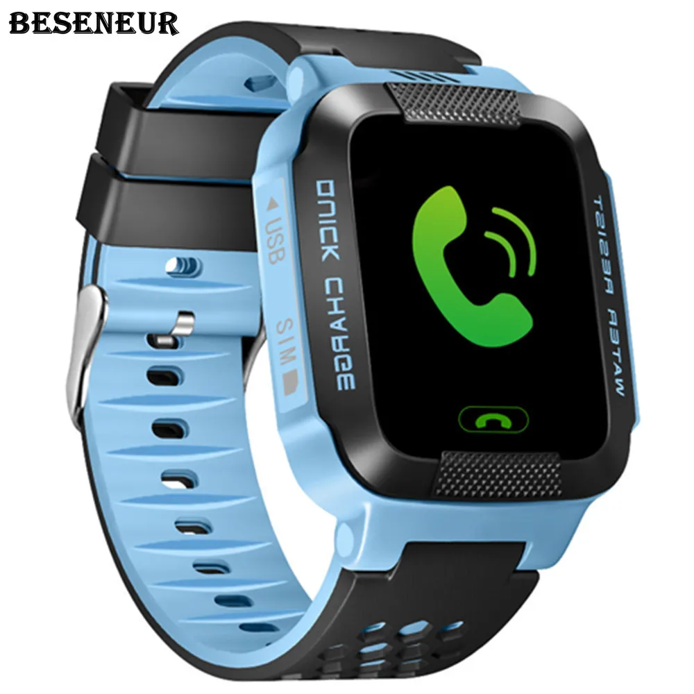 Детские Смарт часы Y21G GPS с фонариком|kids gps watch|watch smartsmart baby watch |