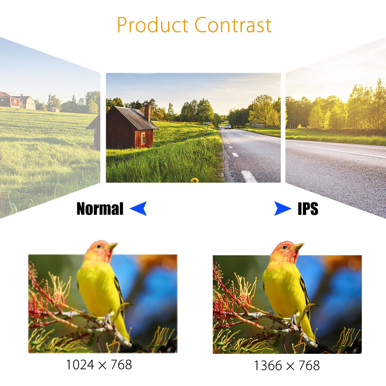 EYOYO H1116 12 &quotЖК монитор безопасности HD 1366x768 ips с HDMl BNC кабелем Аудио Видео дисплей