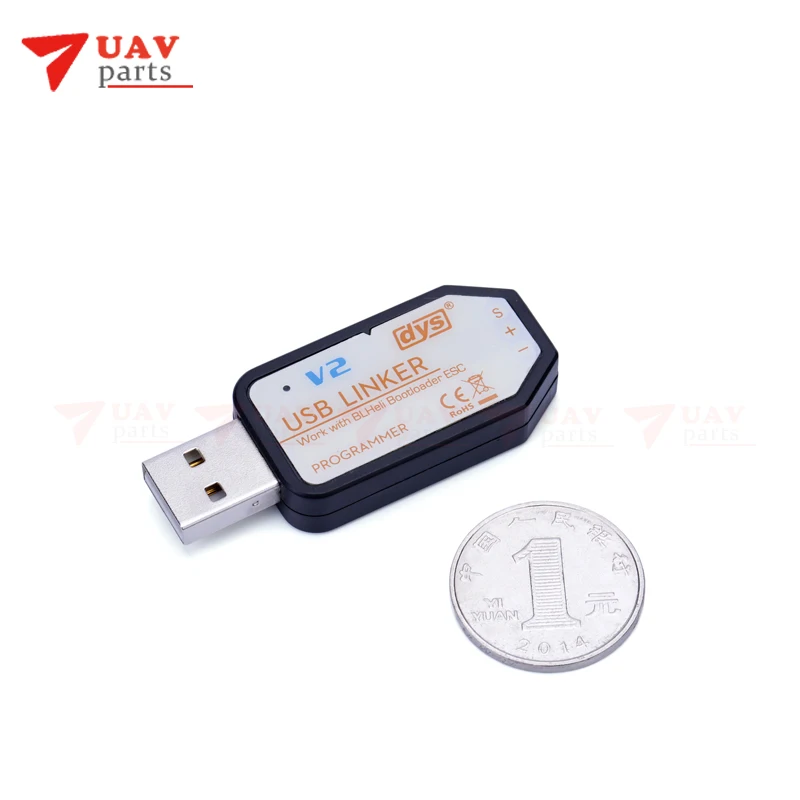 DYS Mini USBV2 Linker 8 г вес для программатора ESC обновление BLHeli загрузчик прошивка|mini esc|dys