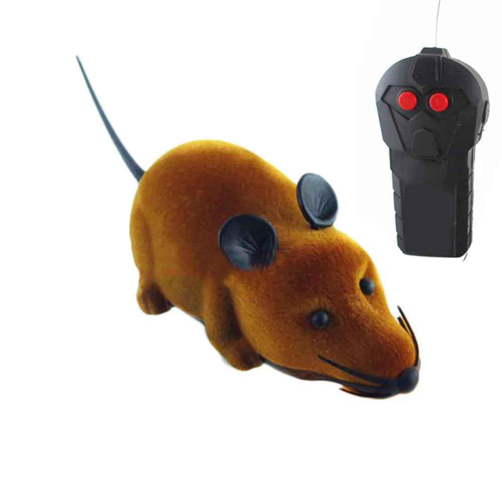 Pet Dog Cat Toy Remote Control Wireless controller RC Rat Mouse Animal toys Electronic Rat Mice