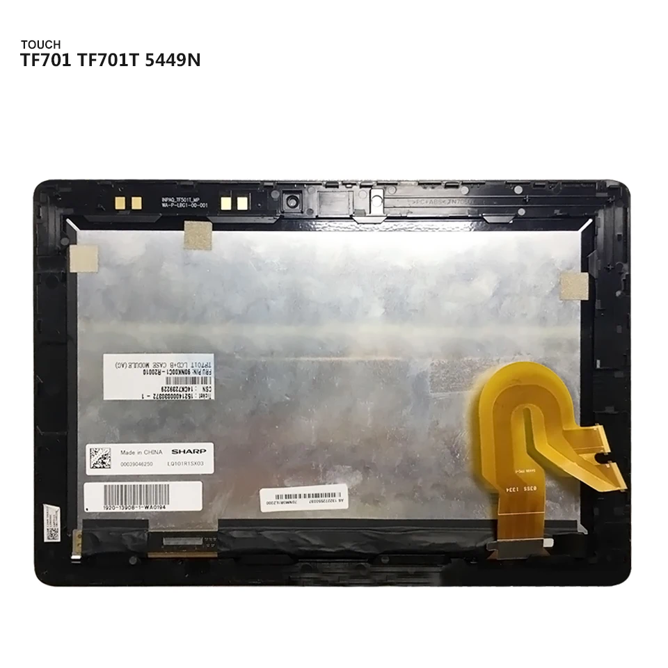 ЖК дисплей для Asus TF701 TF701T 5449N дигитайзер сенсорная панель стекло датчик в