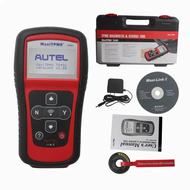 Autel MaxiTPMS TS401 система контроля давления в шинах диагностический и Услуги инструмент с онлайн обновлением и быстрый доступ к неисправности системы контроля давления в шинах