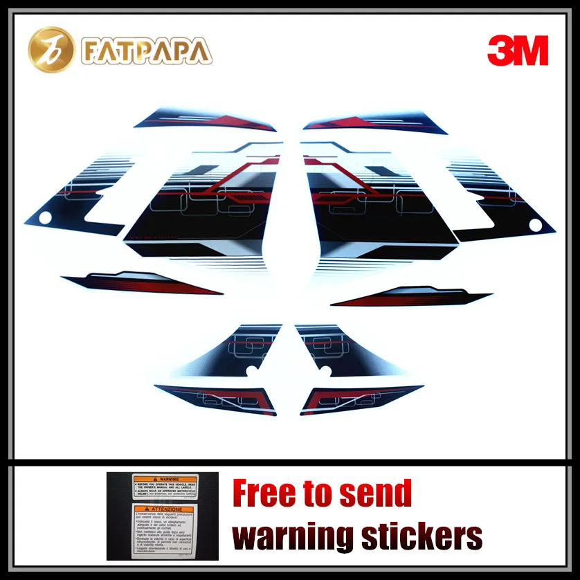 

motorcycle Fairing Fuel tank Body stickers FOR KAWASAKI NINJA 300 Z300