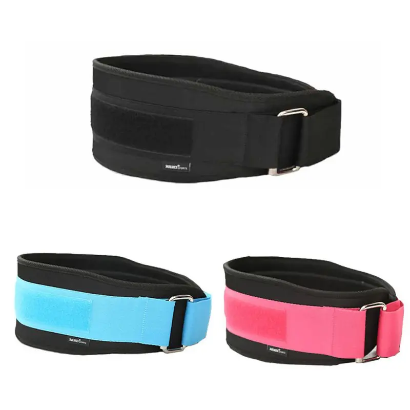 Waist Support Belt Weight Lifting Nylon EVA Weightlifting Squat Belt Lower Back Support Gym Bodybuilding Squats Training