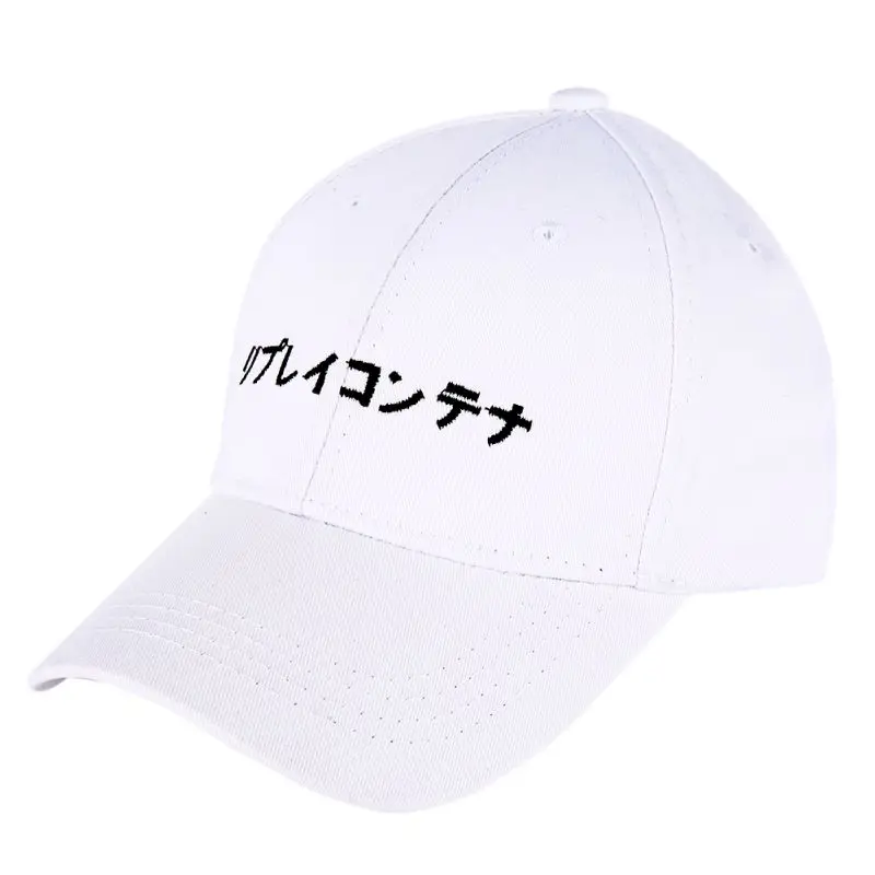 Горячее предложение! Распродажа! Японская шапка с рисунком вышивка хлопок маска для лица мальчики девочки унисекс Snapback Хип Хоп плоская шляпа кепки для бега Th