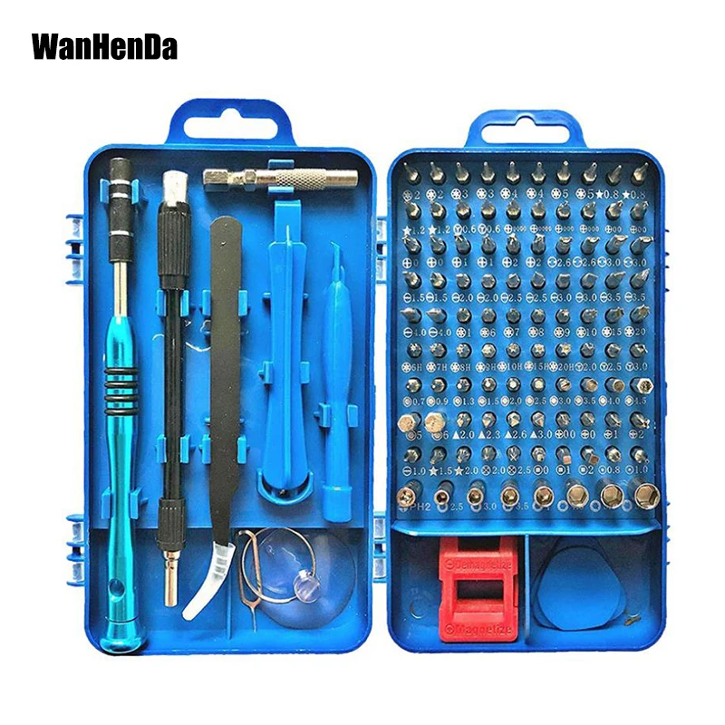 

108 in 1 Set Precision Magnetic Screwdriver Bit Torx Set Multi-function Screw Driver tournevis Hand Screwdriver Set Repair Tools