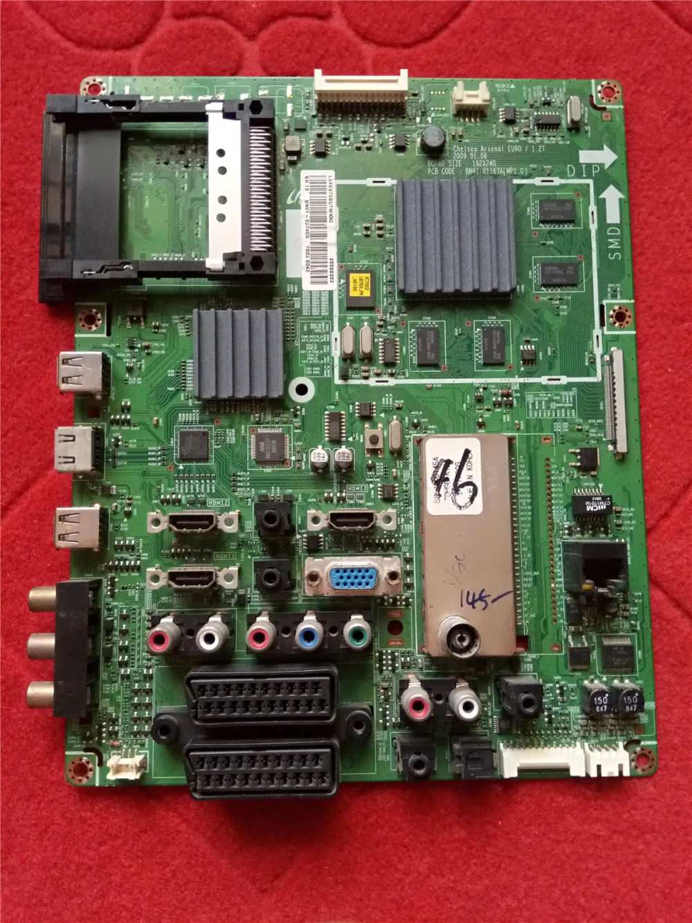 LE46B750U1W Главная плата BN41-01167A fit LTF460HG01