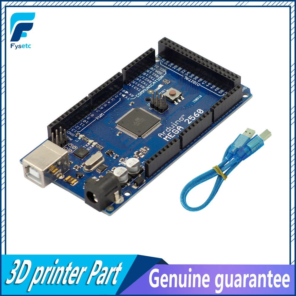 

1PC 3D Printer Control Board for Arduino Mega2560 R3 Master Control Board Development Board for Delta Ramps1.4 for Ultimaker